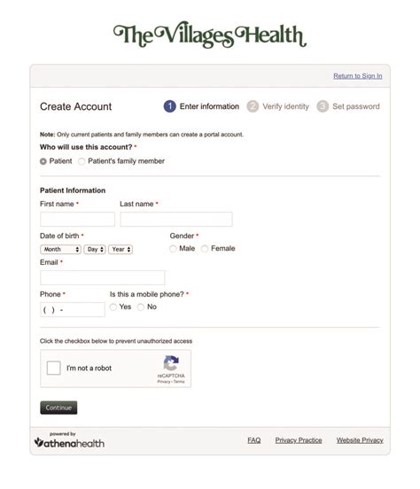 the villages health portal login|Access a Family Member's Portal .